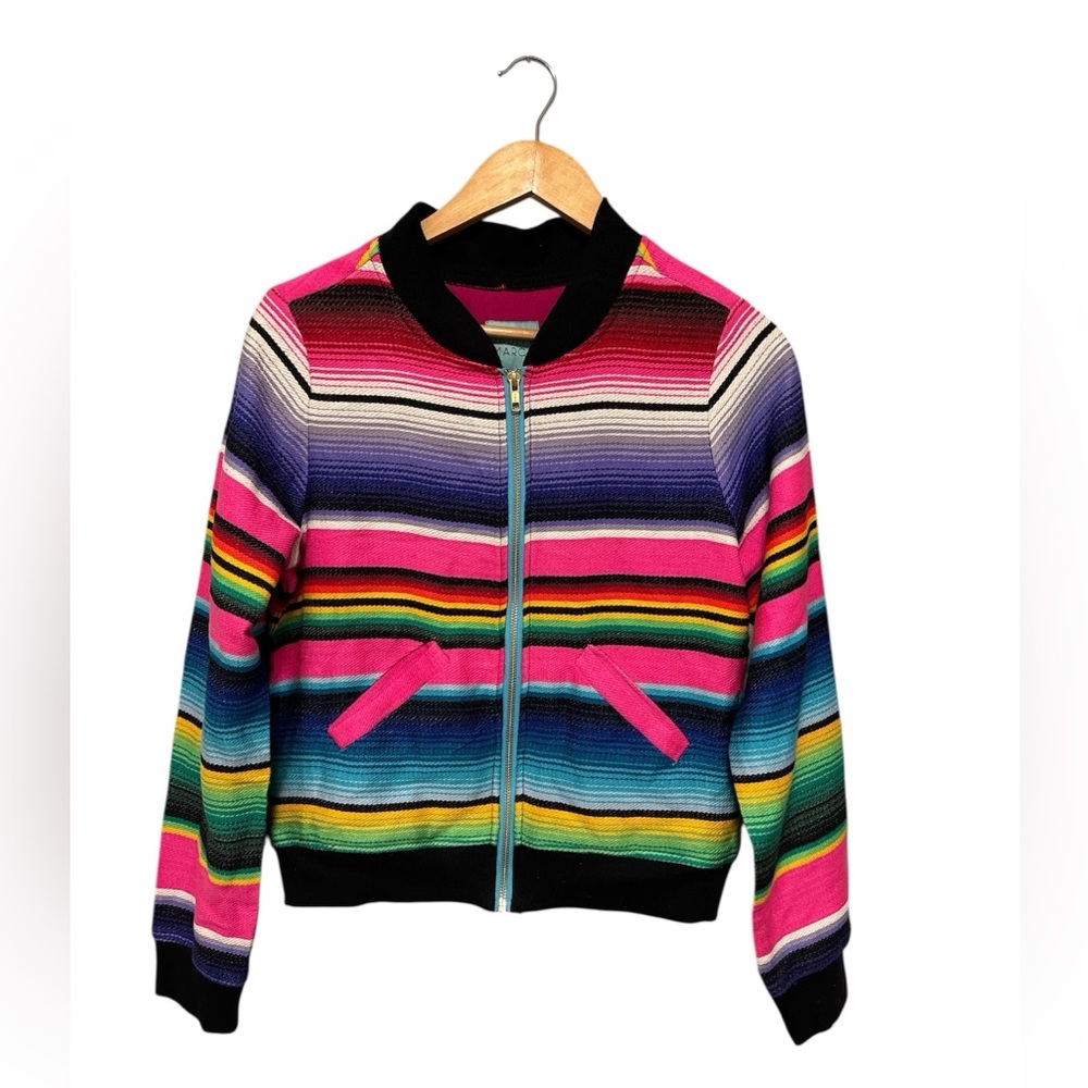 Judith Marth Colorful Striped Jacket Women’s Size: Small